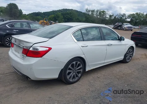 2013 Honda Accord Sport из США, поврежденный, VIN 1HGCR2F52DA215639